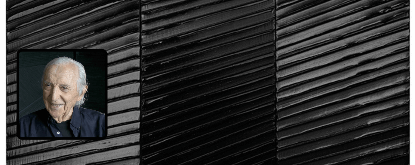 qui est pierre soulages peintre célèbre de l'outrenoir 